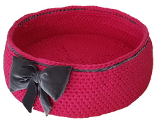 PENYE İP EL ÖRGÜSÜ KEDİ/KÖPEK YATAĞI (FUL-TASARIM Ekstra Dayanıklı Özel Ürün)